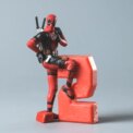 Disney  Deadpool Car Interior Vehicle Model Mini Figure Car Interior Decoration Room Toys Model Birthday Gift - Image 2