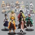 Anime Demon Slayer Action Figures Tanjirou Tomioka GiyuuZenitsu Kochou Nezuko Anime Figure Collect Kid Doll Toys for Children - Image 5