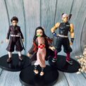 Anime Demon Slayer Action Figures Tanjirou Tomioka GiyuuZenitsu Kochou Nezuko Anime Figure Collect Kid Doll Toys for Children - Image 4