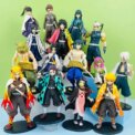 Anime Demon Slayer Action Figures Tanjirou Tomioka GiyuuZenitsu Kochou Nezuko Anime Figure Collect Kid Doll Toys for Children - Image 3