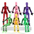 New Titan 13 Action Figures T13 Figure 3D Printed Multi-Jointed Movable Lucky 13 Action Figure Nova Figure Dummy Have Luminous - Image 4