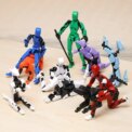 New Titan 13 Action Figures T13 Figure 3D Printed Multi-Jointed Movable Lucky 13 Action Figure Nova Figure Dummy Have Luminous - Image 6