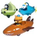 Original Octonauts Pull Back Car Child Aircraft Mini Alloy Car Barnacles Kwazii Peso Friction Car Action Figures Kids Toys Gifts - Image 6