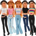 NK Official Fashion Doll Dress 11.5 Inch Doll Clothes Dolls Accessories Mix Style Dollhouse Toys For Girl's 1/6 Doll Gift JJ - Image 2
