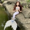 Diamond tail mermaid doll butterfly wings, princess dolls, birthday gifts for boys and girls. - Image 5