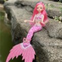 Diamond tail mermaid doll butterfly wings, princess dolls, birthday gifts for boys and girls. - Image 4