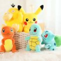 25cm Pokemon Plush Stuffed Toys Kawaii Pikachu Squirtle Turtle Charmander Jigglypuff Bulbasaur Psyduck Pokémon Anime Kids Gift - Image 2