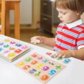 Montessori Wooden Puzzles Hand Grab Boards Toys Tangram Jigsaw Baby Educational Toys Cartoon Vehicle Animals Fruits 3D Puzzles - Image 4
