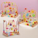 Wooden Bead Maze Toys for Toddler Bead Toy Colorful Roller Coaster Preschool Educational Learning Toys Birthday Gifts 1 2 3 Year - Image 6
