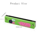 16-Hole Wooden Harmonica Cartoon Animals Painted Toy Musical Instrument Play Kids Early Educational Toys for Children Gifts - Image 6