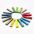 16-Hole Wooden Harmonica Cartoon Animals Painted Toy Musical Instrument Play Kids Early Educational Toys for Children Gifts - Image 2