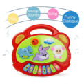 Kids Cartoon Piano Keyboard Game with Animal Sounds Flashing Light Music Baby Instrument Music Toys Educational Toys Kids Gifts - Image 3