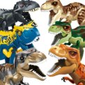 Jurassic Dinosaur World Brutal Raptor T-Rex Triceratops Indominus Rex Model Building Blocks Dino Velociraptor Figure Bricks Toys - Image 2