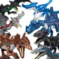 Jurassic Dinosaur World Brutal Raptor T-Rex Triceratops Indominus Rex Model Building Blocks Dino Velociraptor Figure Bricks Toys - Image 3