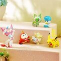New Original Pokemon Anime Figure Model Pikachu Sylveon Togepi Building Block Toys Home Decoration Plant Potted Flower Brick Toy - Image 3