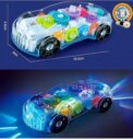 Baby toys Toddler Police Car Electric Vehicle Toy Auto Driving Transparent Gears Music Lights Cars Toys for Kids Boys - Image 5