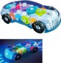 Baby toys Toddler Police Car Electric Vehicle Toy Auto Driving Transparent Gears Music Lights Cars Toys for Kids Boys - Image 2