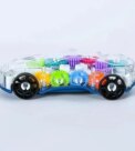 Baby toys Toddler Police Car Electric Vehicle Toy Auto Driving Transparent Gears Music Lights Cars Toys for Kids Boys - Image 4