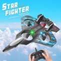 New remote-controlled glider, gravity sensing stunt foam aircraft, dazzling lights, rechargeable anti-drop drone, children's toy - Image 4