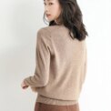 Winter Classic Style Cashmere Pullover Fashion Merino Wool Sweater Round Neck Long Sleeve Knitwear Soft Warm Basic' Clothing Top - Image 2