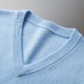 Cashmere Cotton Blend Classic V-neck Knitted Sweater Men Pullover 2024 Autumn Winter Soft Warm Business Casual Jumper pull homme - Image 4