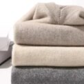 Men's Cashmere Warm Pullovers Sweater V Neck Knit Autumn Winter Fit Tops Male Wool Knitwear Jumpers Bottoming shirt Plus Size - Image 4