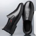 Men's Cow Leather Shoes Genuine Leather Handmade Business shoes Round Toe Casual Loafers Comfortable Man footwear Zapatos Homme - Image 2