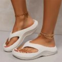 Thick Platform Eva Flip Flops For Women Summer Clip Toe Non Slip Beach Sandals Woman Comfortable Soft Sole Cloud Slippers - Image 3