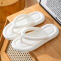 Soft Sole EVA Women's Flip Flops Summer Beach Non-slip Cloud Slippers Women Thick Platform Clip Toe Bathroom Slides - Image 6