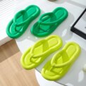 Soft Sole EVA Women's Flip Flops Summer Beach Non-slip Cloud Slippers Women Thick Platform Clip Toe Bathroom Slides - Image 5