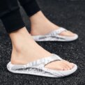 Printed male and female couples large size EVA high elastic flip-flops thick-soled lightweight slippers for outdoor beach shoes - Image 4