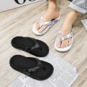 Printed male and female couples large size EVA high elastic flip-flops thick-soled lightweight slippers for outdoor beach shoes - Image 6