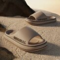 Slippers Beach Slides Solid Mens Thick Sole Indoor Bathroom Color Feslishoet Women Letter Anti Slip Shoes Summer Couple Sandals - Image 4