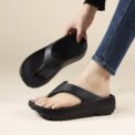 Gacimy Women Thick Sole Flip Flops Summer New Non-slip Beach Slippers Fashoin Outdoor Thick Sole EVA Sandals Casula Home Slides - Image 5