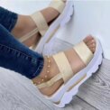 Women's Wedges Sandals  Summer New Woman Low Platform Shoes Sandals Heeled Fashion Shoes Female Footwear Wedges Shoes - Image 5