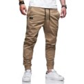 2025New Men's Casual Sports Pants Sweatpants Male Jogger Cargo Harem Pencil Pants Trousers Multi-pocket Sweatwear - Image 3
