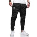 2025New Men's Casual Sports Pants Sweatpants Male Jogger Cargo Harem Pencil Pants Trousers Multi-pocket Sweatwear - Image 5