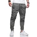2025New Men's Casual Sports Pants Sweatpants Male Jogger Cargo Harem Pencil Pants Trousers Multi-pocket Sweatwear - Image 2