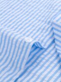 Comfortable Striped Shirt For Men Textured Soft Fabric Long Sleeve Casual Home Wear Elegant Style - Image 6