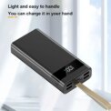 20000mAh Power Bank Portable Fast Charger 4 USB High Volume LED Battery Pack - Image 4
