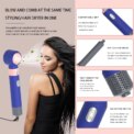 5 in 1 Hair Dryer Styler Blow Dryer for Curly/Straight Hair Multifunctional Styling Home Tool with Diffuser & Comb Attachments - Image 6