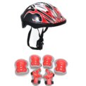 7Pcs Kids Safety Helmet Knee Elbow Pad Set Boys Girls Protective Gear Set for Bicycle Cycling Skateboard Scooter Skating - Image 2