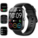 Jugeman 1.91" Smartwatch (Answer/Make Call), IP68 Waterproof Fitness Tracker, 110+ Sport Modes, Heart Rate and Sleep Monit. :3 – 5 Days Free Delivery Only UK