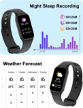 Blackview Smart Watch Bluetooth Fitness Tracker with Heart Rate/Blood Oxygen/Sleep Monitor, Activity Tracker with 24 Sport Modes :3 – 5 Days Free Delivery Only UK - Image 2