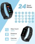 Blackview Smart Watch Bluetooth Fitness Tracker with Heart Rate/Blood Oxygen/Sleep Monitor, Activity Tracker with 24 Sport Modes :3 – 5 Days Free Delivery Only UK - Image 4