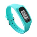 LED Pedometer Bracelet Walking Running Pedometer 12/24H Time Display Silicone Step Tracker Multi-Function for Outdoor Sports:3 – 5 Days Free Delivery Only UK - Image 5
