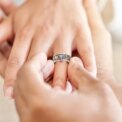 Crystal Quartz Ring   Rotating Stone Ring Anxiety Jewelry For Women: 3 – 5 Days Free Delivery Only UK - Image 4