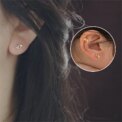 1Pair Shiny Sterling Silver Cute Small CZ Double Star Stud Earrings Women Gift UK: 3 – 5 Days Free Delivery Only UK - Image 6