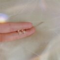 1Pair Shiny Sterling Silver Cute Small CZ Double Star Stud Earrings Women Gift UK: 3 – 5 Days Free Delivery Only UK - Image 4