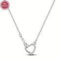 925 sterling silver eternal love necklace pendant suitable for bracelets and necklaces elegant and simple style women's jewellery : 3 – 5 Days Free Delivery Only UK - Image 5